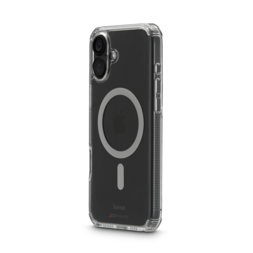 Hama Extreme Protect, kryt pro Apple iPhone 16 Plus, magnetický, D3O®, nežloutnoucí, průhledný Hama Extreme Protect, kryt pro Apple iPhone 16 Plus, magnetický, D3O®, nežloutnoucí, průhledný