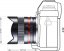 Walimex pro 8mm f/2,8 Fisheye II APS-C (Schwarz) Objektiv für Sony E