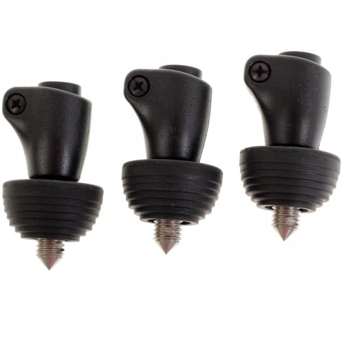 Manfrotto 116SPK3 Reversible rubber/metal spiked foot | for round legs | diameter 11.6 mm | 3 pieces