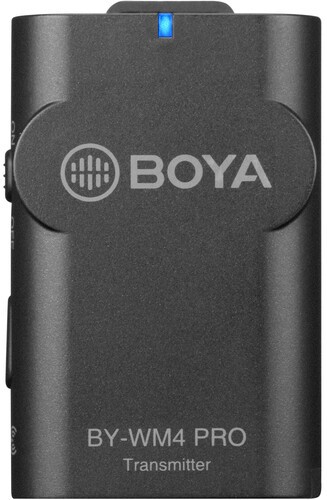BOYA BY-WM4 Pro-K3 Bezdrôtový mikrofónny 2,4GHz UHF systém pre iOS zariadenia