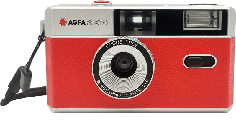 AgfaPhoto Reusable Camera 35mm Red
