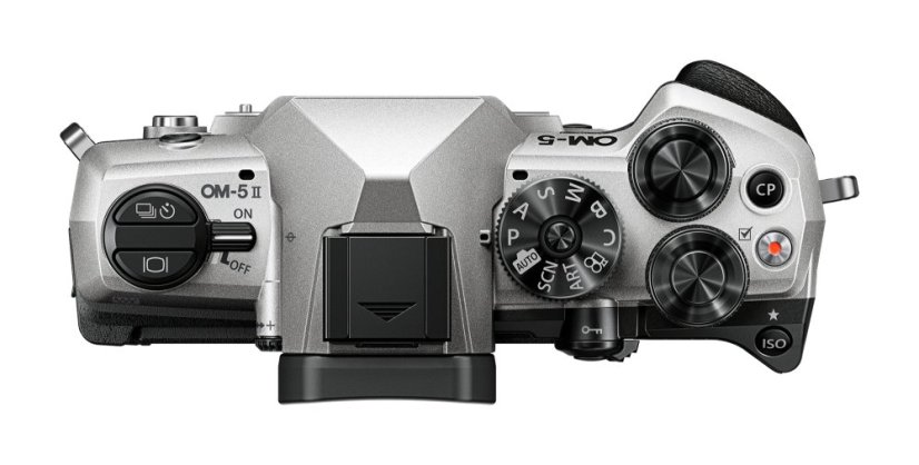 Digitální fotoaparát OM SYSTEM OM-5 Mark II tělo stříbrná