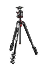 Manfrotto MK190XPRO4-BHQ2 Set čtyřísekčního hliníkového stativu řady 190 s kulovou hlavou