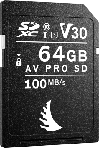 Angelbird SD AV PRO SDXC, SD 6.1, UHS-I, R100/W52 (V30) 64GB