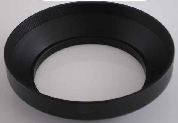 forDSLR 55mm Screw Wide-Angle Aluminium Lens Hood