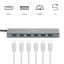 Hama USB-Hub, 7 portů, USB 3.2, 5 Gbit/s, adaptér USB-C, napájecí zdroj