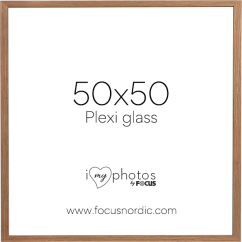 Focus Soul Oak veneer 50X50 Plexi
