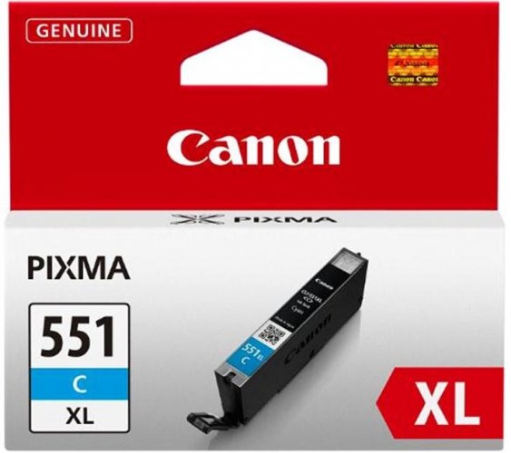 Canon CLI-551XL Tinte Cyan mit hoher Reichweite