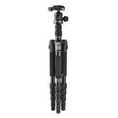 Mantona DSLM Travel Evolution 225 Reisestativ schwarz/grau