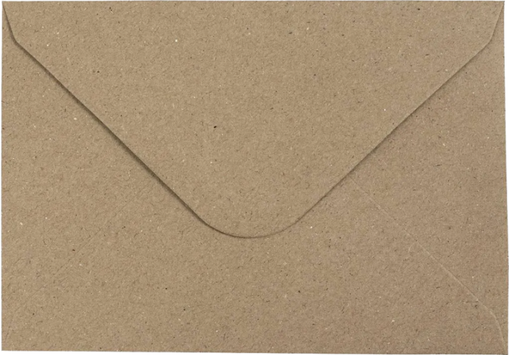 Focus Envelope 115x160 Brown 120g 50 pcs - obálka 50 ks