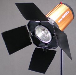 Flaps with honeycomb and color filters for Mini Flashes