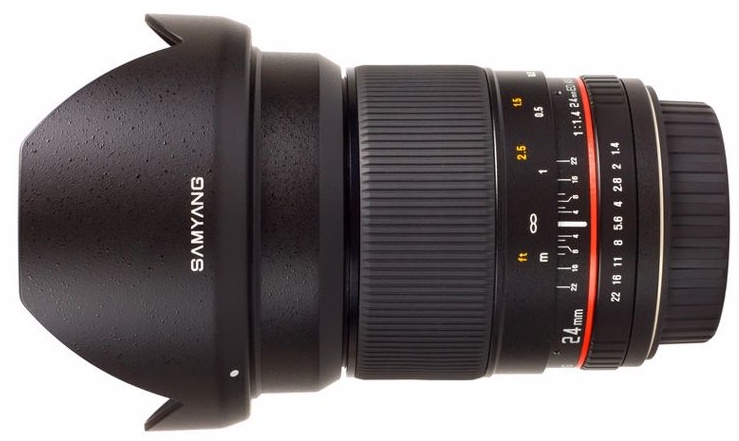 Samyang 24mm f/1.4 ED AS UMC Lens for FT