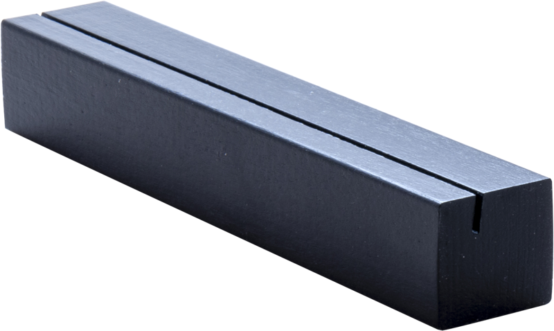 Focus dřevěný stojánek na fotografie černý velký