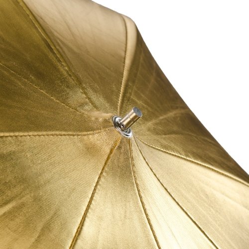 Walimex 2v1 odrazný studiový deštník 150cm zlatý/stříbrný