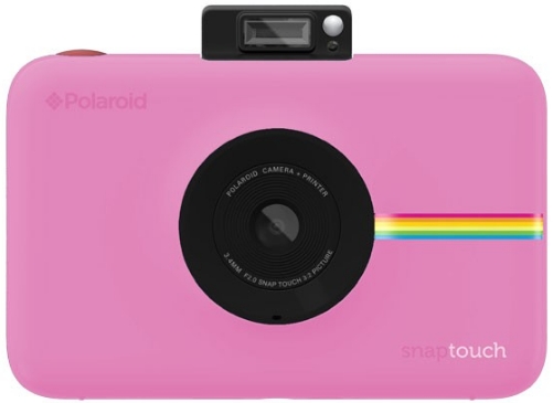 Polaroid Snap Touch digitální instantní fotoaparát růžový + fotopapír ZINC 2x3", 20 fotografií