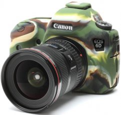 easyCover Silikon Schutzhülle f. Canon EOS 6D Camouflage