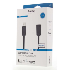 Hama predlžovací USB 2.0 kábel 5 m