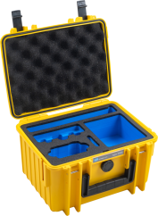 B&W Outdoor Cases B&W Cases Type 2000 for DJI Osmo Action 3 / Yellow