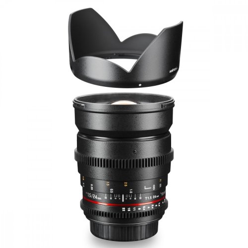 Walimex pro 24mm T1.5 Video DSLR Lens for Nikon F