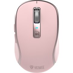 Myš Yenkee NOBLE YMS 2085PK Dual mode WL, optická, bezdrôtová, dobíjacia, 2400 DPI, ružová