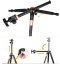 Hliníkový stativ tripod s hlavou s příčnou osou (ST999H)