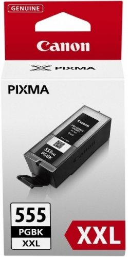 Canon PGI-555PGBK XXL Tinte Pigment-Schwarz mit hoher Reichweite