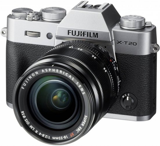 Fujifilm X-T20 + XF18-55 stříbrný