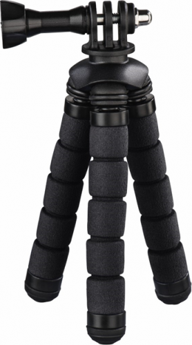 Hama Flex 2v1, 14 cm, mini stativ pro smartphone a GoPro kamery, černý