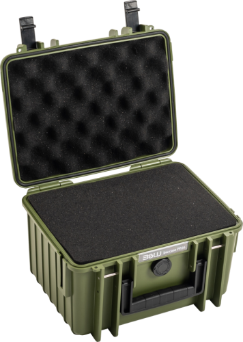 B&W Outdoor Cases BW Outdoor Cases Type 2000 / Bronze green (pre-cut foam) B&W Outdoor Cases BW Outdoor Cases Type 2000 / Bronze green (pre-cut foam)