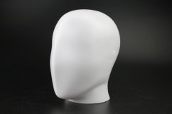 Elementrix Herrenkopfpuppe Kunststoff weiß matt (HLW1)