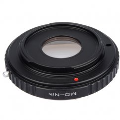 B.I.G. adaptér objektívu Minolta MD na Nikon telo