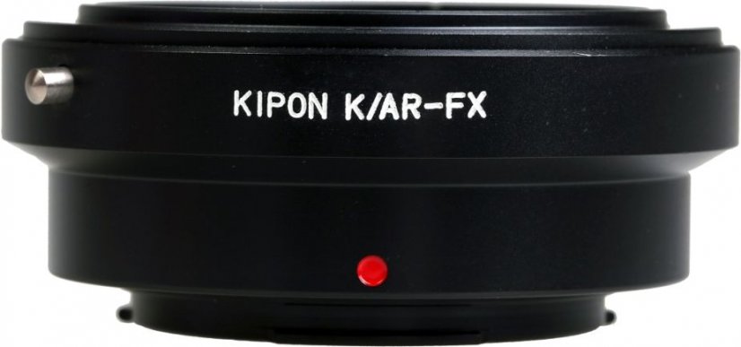 Kipon adaptér z Konica AR objektivu na Fuji X tělo