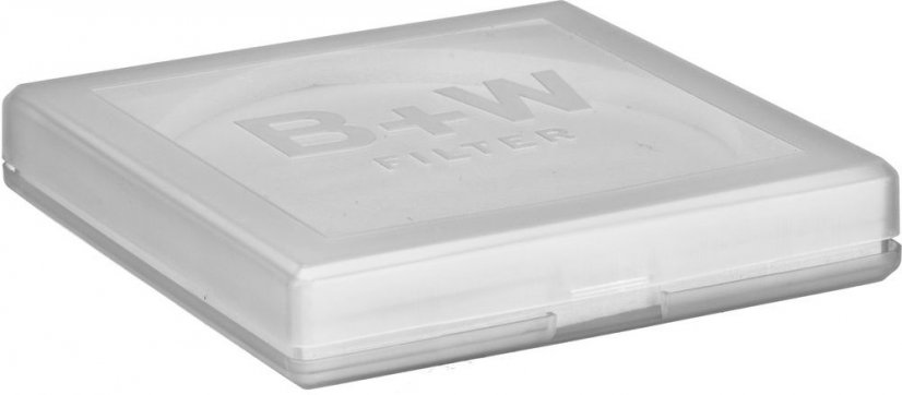 B+W D Einzelfilterdose bis 82 mm Kunststoff inklusive Schaumstoff