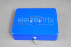 Széf, pénztárgép, hordozható pénztárgép 250 kék (K607m)