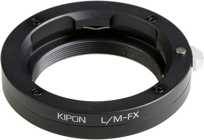 Kipon adaptér z Leica M objektívu na Fuji X telo