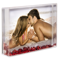 Akrylový rámeček AMORE pro fotografii 10x15 cm