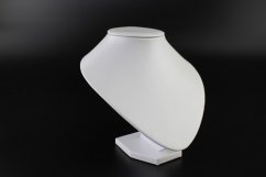 Dekolt na šperky výška 18cm bílý slonová kost (A15Wx)