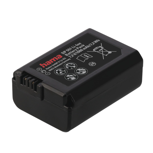 Fotoakumulátor Hama typ Sony NP-FW50, Li-Ion 7,2 V/1000 mAh