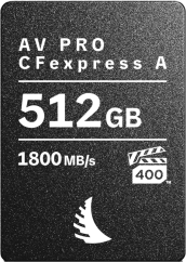 Angelbird CFexpress Type A, VPG400, 8K+ RAW, R1800/W1650 (Type A | 4.0) 512GB