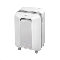 Skartovač Fellowes LX 201 P-5, Cross cut 2x12mm, 12 listov, 22l, Credit Card, biely