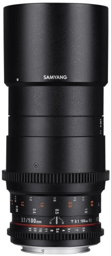 Samyang 100mm T3,1 VDSLR ED UMC Macro Canon E+C14627:D14971F-M