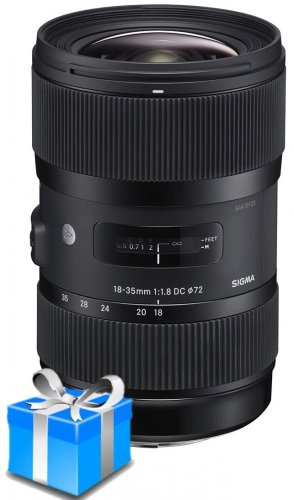 Sigma 18-35mm f/1.8 DC HSM Art Objektiv für Pentax K+ UV filtr