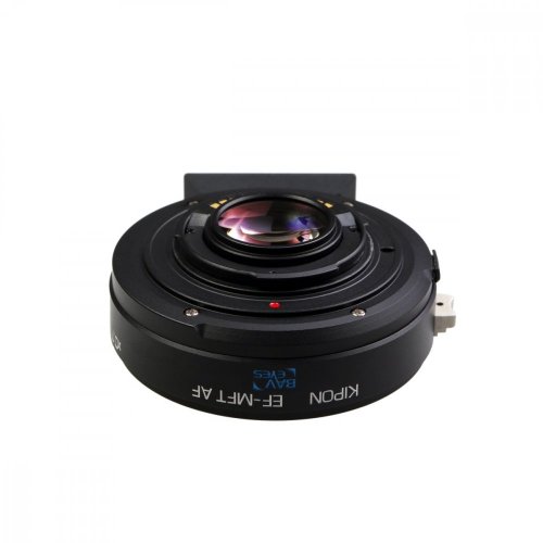 Baveyes AF adaptér z Canon EF objektivu na MFT tělo (0,7x) s oporou