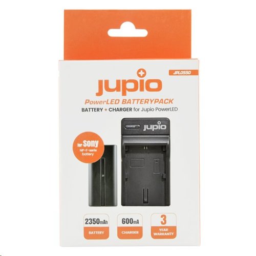 Jupio set Batterypack F550 pro Sony, 2.350 mAh + nabíječka