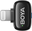 Boya Mini-12 Ultracompact 2.4GHz Wireless Microphone System with lightning+USB-C (Black)
