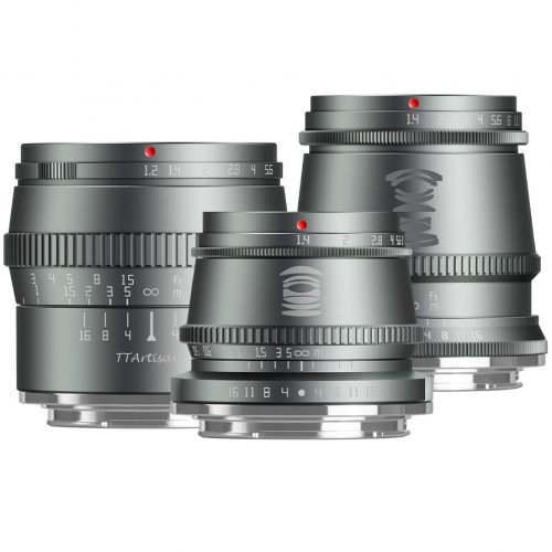 TTArtisan 17mm-35mm-50mm (APS-C) Titan-Objektivsatz für Fuji X