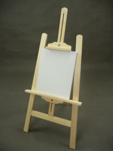 Ateliérový dřevěný malířský stojan 63cm nesložený (MS70)