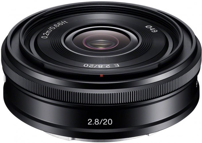 Sony E 20mm f/2.8 (SEL20F28) Lens