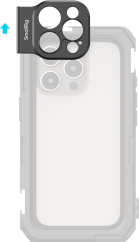 SmallRig 5009 Lens Backplate for iPhone 16 Series Cage 17mm Threaded