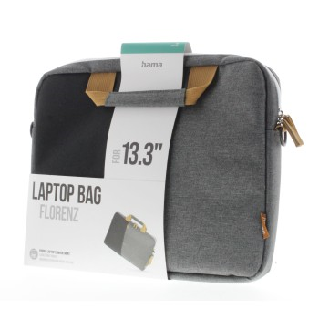 Hama Florence, brašna na notebook, do 34 cm (13,3"), černá/šedá